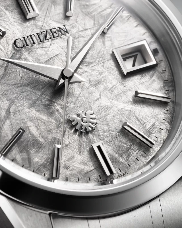The CITIZEN Silver-Tone Dial Super Titanium Bracelet AQ4100-57B